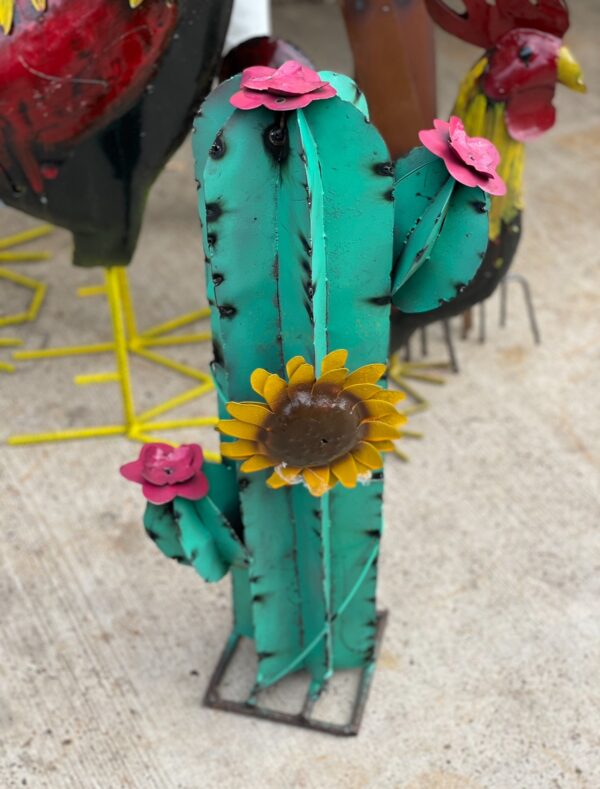 3 Piece Sunflower Cactus - Image 2