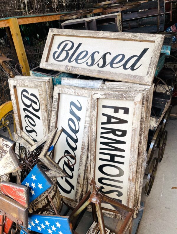 "Garden" Wooden Frame