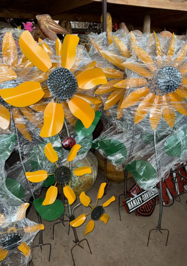 3 Sunflower Stake Spinner