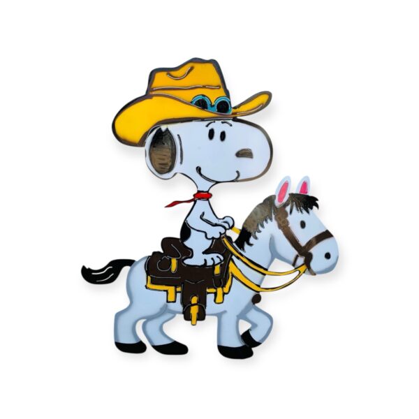WESTERN SNOOPY. RING BASE.
