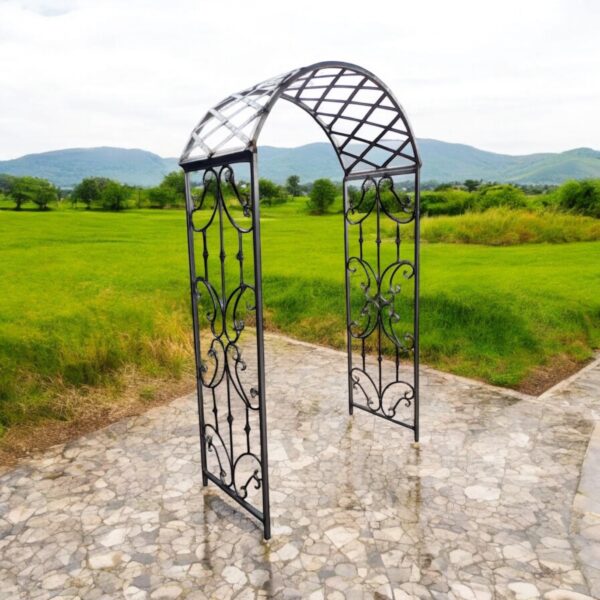 BUTTERFLY ARBOR. LATTICE TOP.