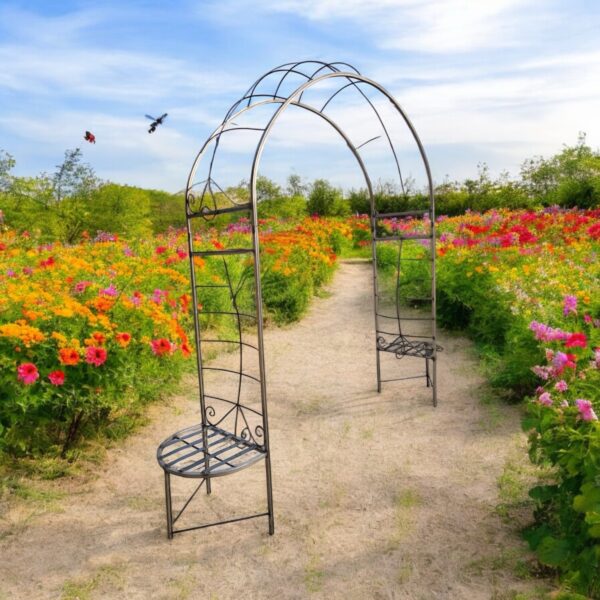 ARMADILLO BENCH ARBOR