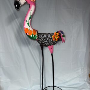 Item: 00100372B - Spring Flamingo Planter