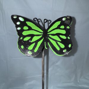 Item: 00100365.1B - Green Butterfly stake