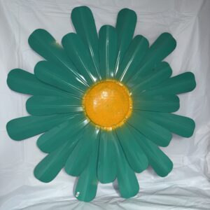 Item: 00100377.3B - Turquoise Wall Flower - 3 ft