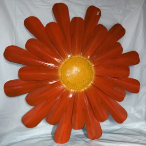 Item: 00100377.5B - Orange Wall Flower - 3 ft