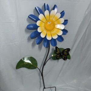Item: 00100362B - Flower Daisy Spinner Blue