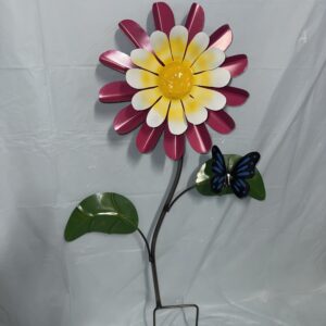 Item: 00100362.1B - Flower Daisy Spinner pink