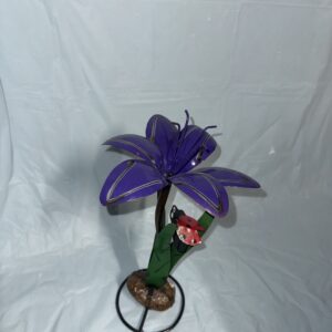 Item: 00100390B - Purple Lily on rock