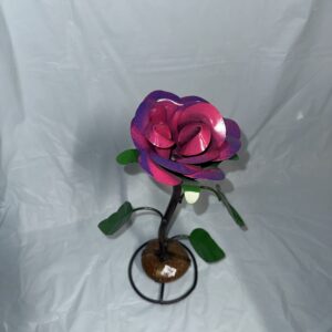 Item: 00100397B - Neon Purple Pink Rose