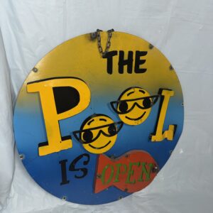 Item: 00100403B - The pool is Open